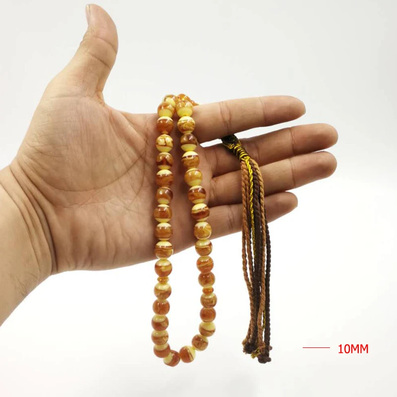 Турецкий Дизайн 33 бисера из смолы мусульманские ювелирные изделия специальный