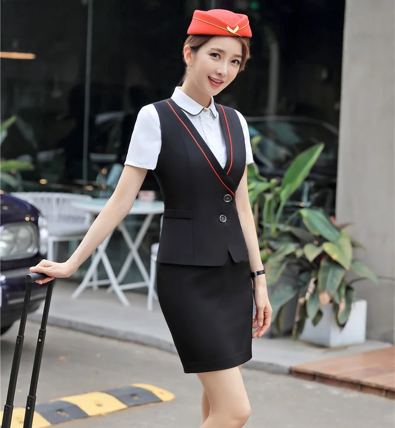 Деловые женские костюмы комплекты с юбкой и топом женская одежда для работы