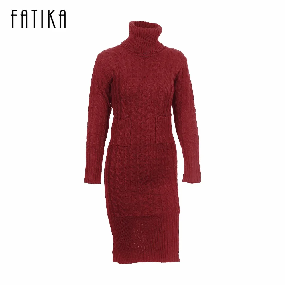 Fatika Мода 2017 г. Для женщин пикантные узкие модные европейские Повседневное Стиль высокое Средства ухода за