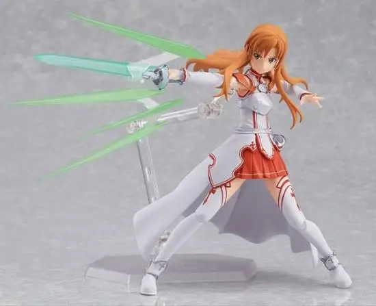 Японское аниме фигурка Figma Sword Art Online 178 Yuuki Asuna Sao новая экшн-фигурка из ПВХ