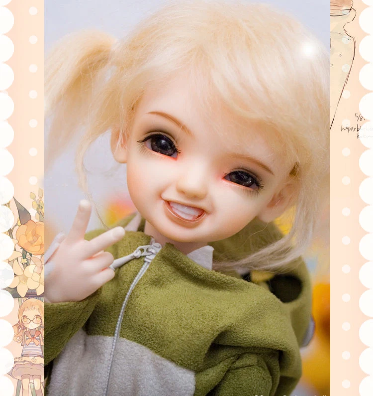 Кукла BJD SD 1/6 KIWI подарок на день рождения высокое качество шарнирная кукла игрушки