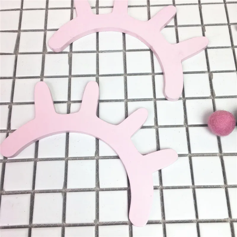Pink Милая Золотая Корона, лебедь, украшение на стену, кукла, розовая принцесса, лебедь, мягкие игрушки, голова животного, на стену, для детской комнаты, подарок для ребенка - Цвет: Pink