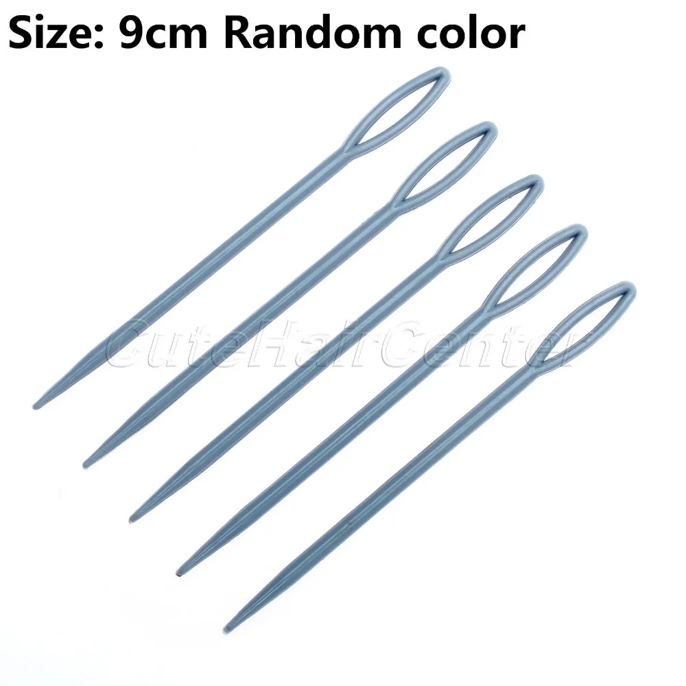 Лидер продаж 5 шт./партия длинные большие пластиковые швейные иглы для дарнинга