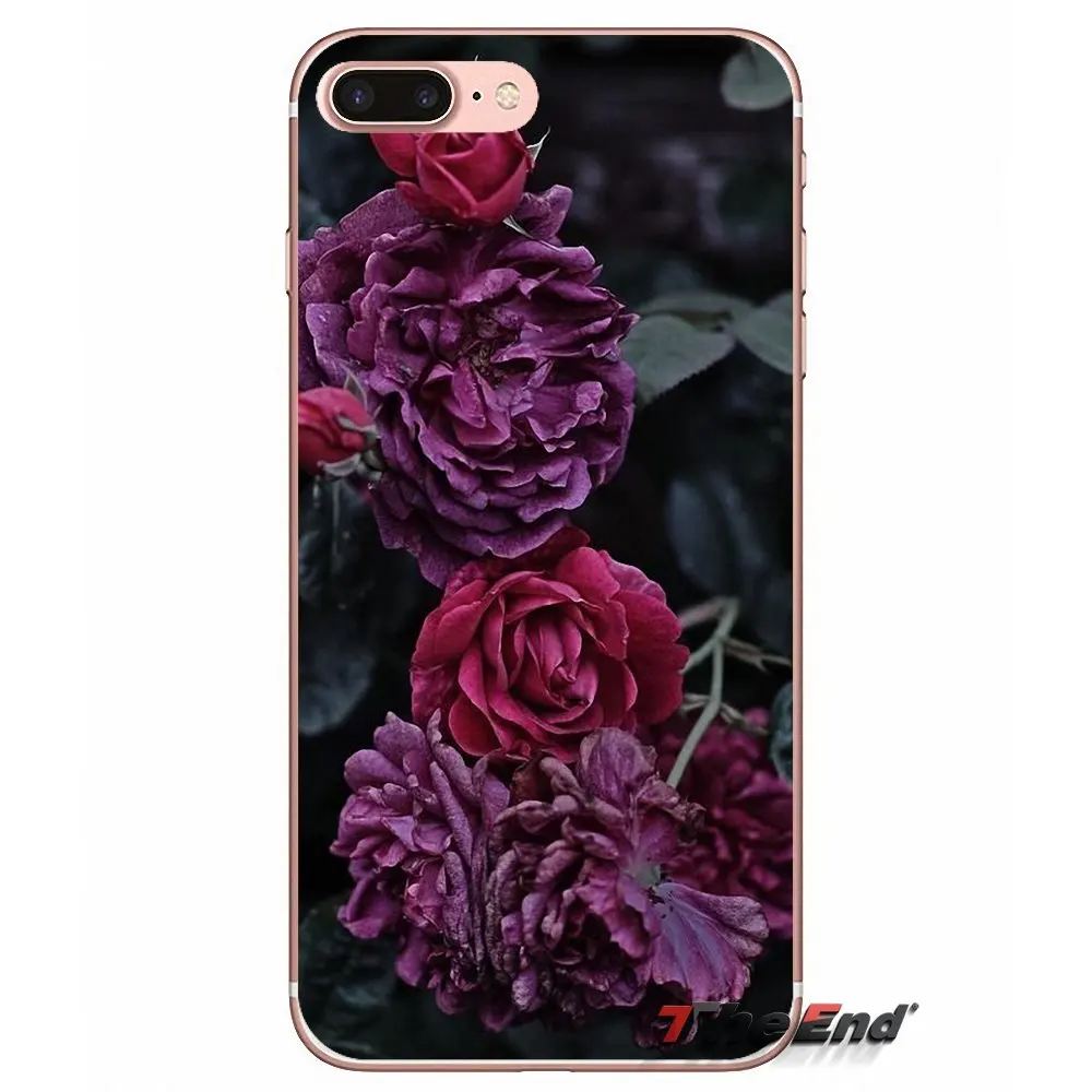 Для iPhone X 4 4S 5 5S 5C SE 6 6S 7 8 Plus Samsung Galaxy J1 J3 J5 J7 A3 A5 2016 2017 фиолетовый летний Лавандовый