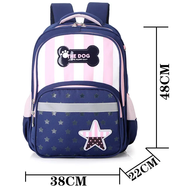 Blue Pink Школьный рюкзак на колесиках, дорожная сумка на колесиках, детские школьные сумки, рюкзак на колесиках для девочек, детская сумка для книг, 3 колеса - Цвет: Blue Pink