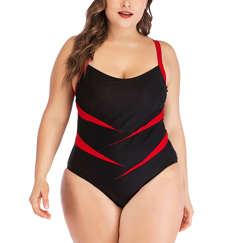 SAGACE танкини размера плюс Женский купальник пляжный бикини черный сексуальный