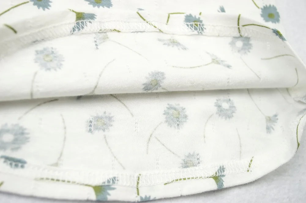 Футболка для девочек с коротким рукавом и цветочным принтом | Детская одежда