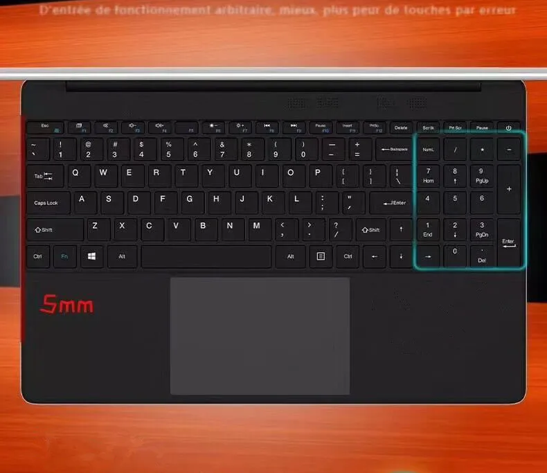 Бесплатная доставка 15 6 дюймовый ноутбук 8 ГБ ОЗУ + 1 ТБ HDD INTEL PENTIUM N3510 Windows10 HDMI WIFI