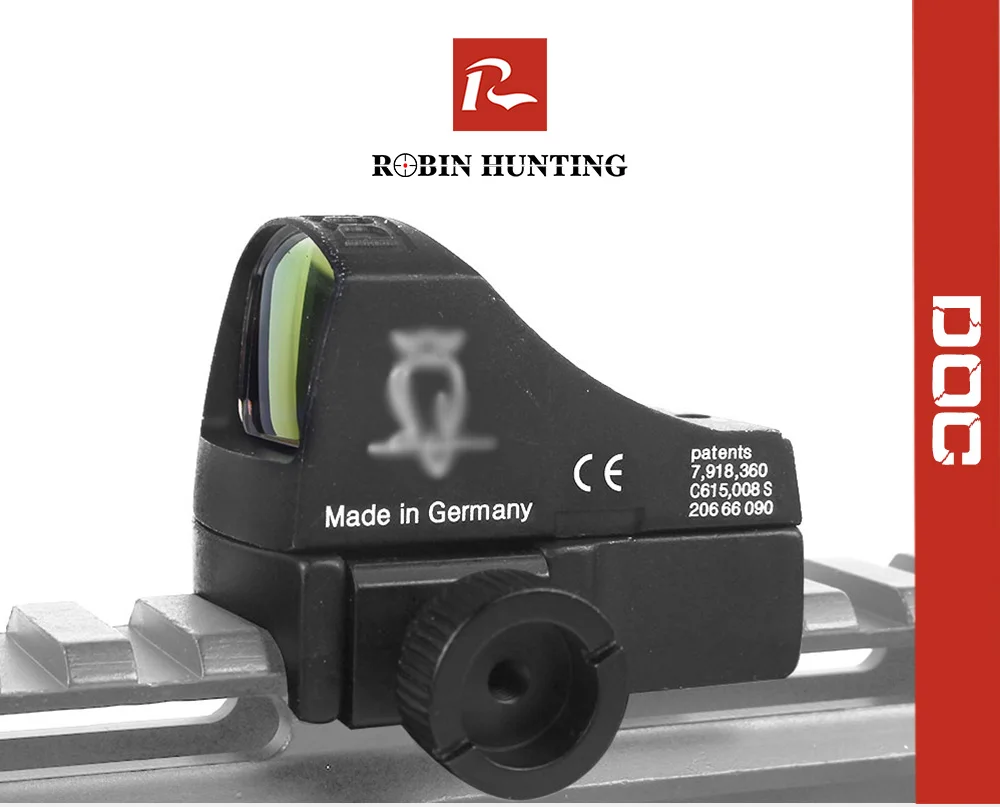 Robin охотничий Docter Red Dot Riflescope Micro Dot Reflex Голографический лазерный прицел тактическая оптика охотничьи прицелы