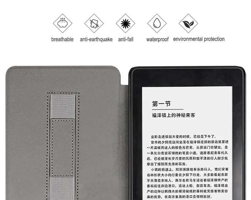 Умный чехол GAUGGER для запястья 6 дюймов Amazon New Kindle Paperwhite 4(10th Gen, Release) ручной магнитный чехол