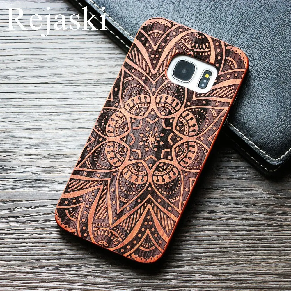 TPU FIX Ультратонкий чехол для телефона с изображением цветка хны из черного дерева для samsung Galaxy S9 Plus, деревянный чехол для телефона с изображением черного дерева, чехол для samsung Note 8 9 - Цвет: TPU FIX