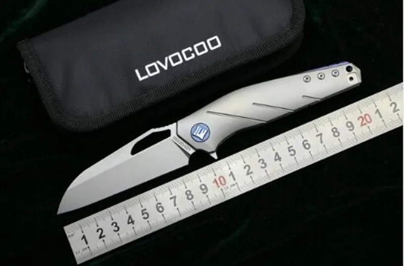 S35VN складной нож LOVOCOO apology титановая ручка охотничий походный для кемпинга