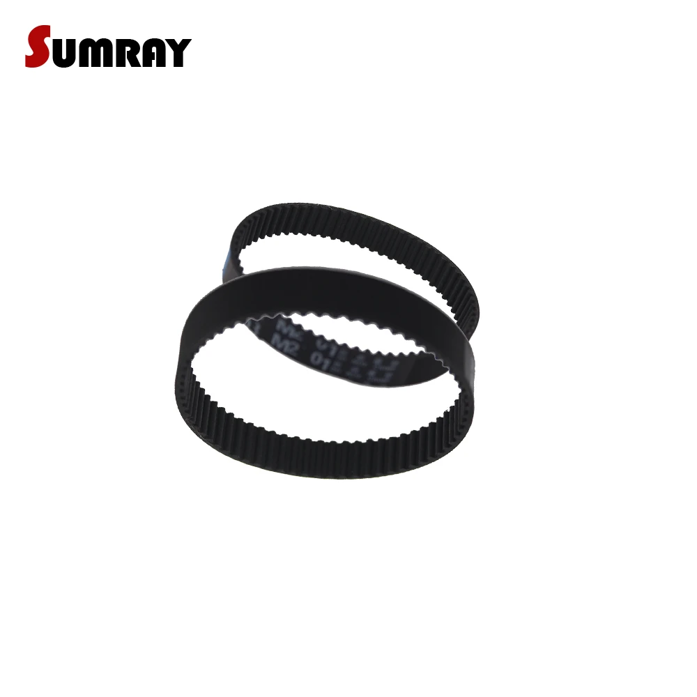 SUMRAY HTD 3M Belt3M 180 ГРМ/183/186/189/192/195/198/201/204/207 мм длина шаг резиновые ремни водителя 10/15