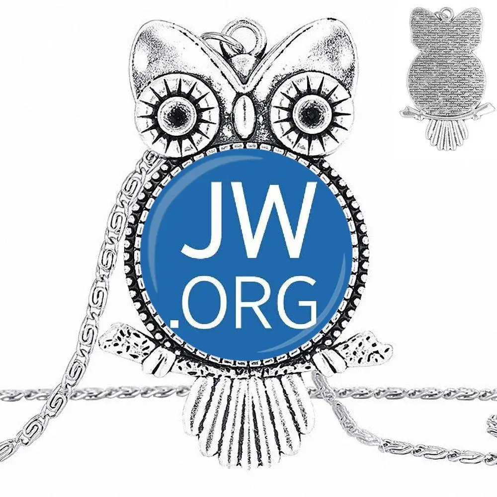 Ей глазурь для женщин и девушек Подарок JW ORG ожерелье с подвеской из стекла