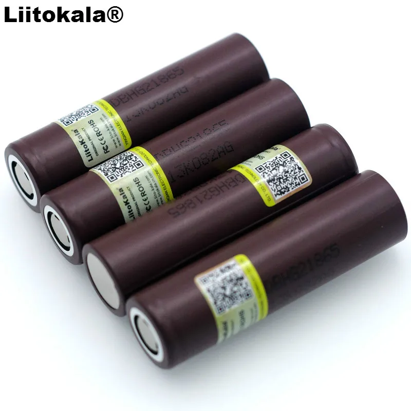 Аккумулятор LiitoKala HG2 100% 18650 мАч 3000 В 20 А|Перезаряжаемые батареи| |