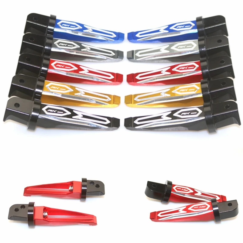 

For KYMCO AK550 ak 550 2017 Motorcycle CNC Aluminum foot pegs dirt bike passenger rear foot pegs