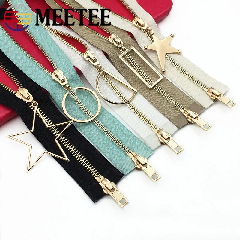 2 шт. Meetee 80/100/20 см 5 # двойные слайдеры Металлические молнии открытые для шитья