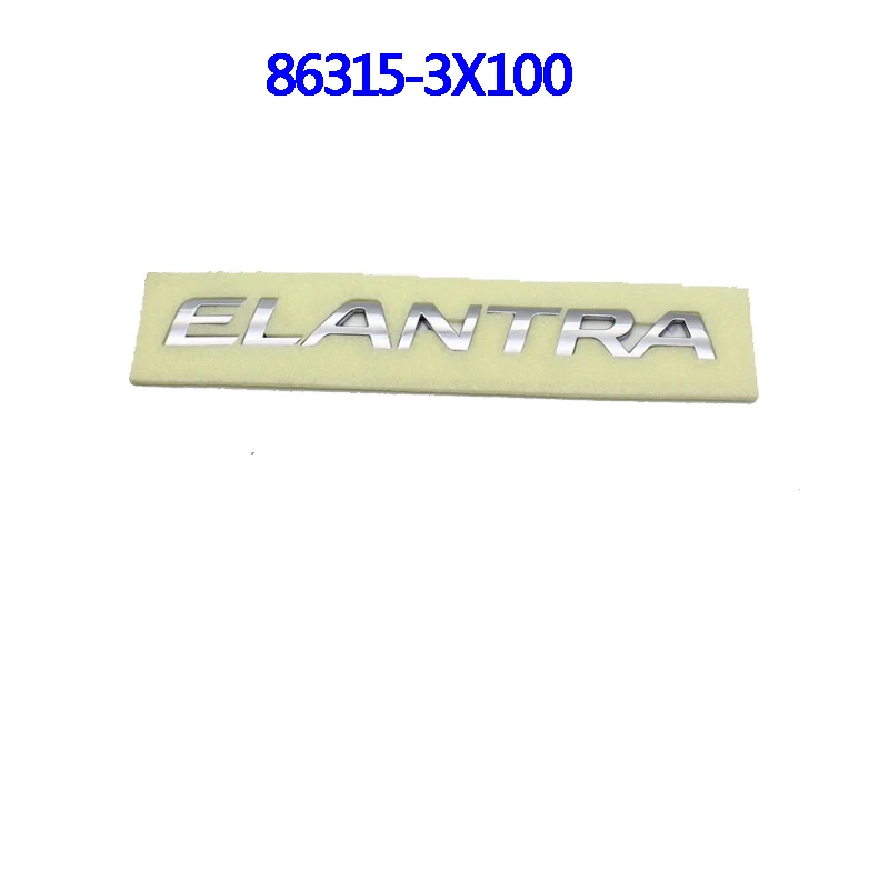 Эмблема задней двери багажника для Hyundai Elantra MD 2011 2015 OEM 863153X100|Эмблемы| |
