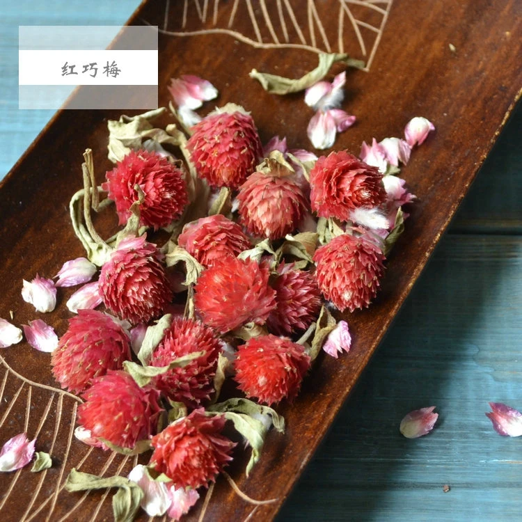 Gomphrena globosa Li Чайная свеча декоративная Цветочная лепесток DIY соевый воск чистый натуральный Ландшафтный сырье пищевой 5 г для стекла держатель для чайных свечей - Цвет: Gomphrena globosa Li
