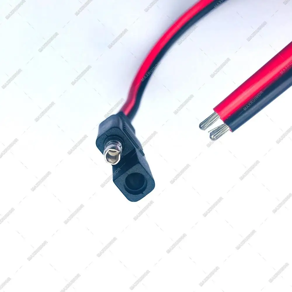 14 AWG провод батарея тендер SAE разъем питания постоянного тока автомобильный кабель 150 мм/300 мм/500 мм быстрое отключение полярности Кабель-адаптер
