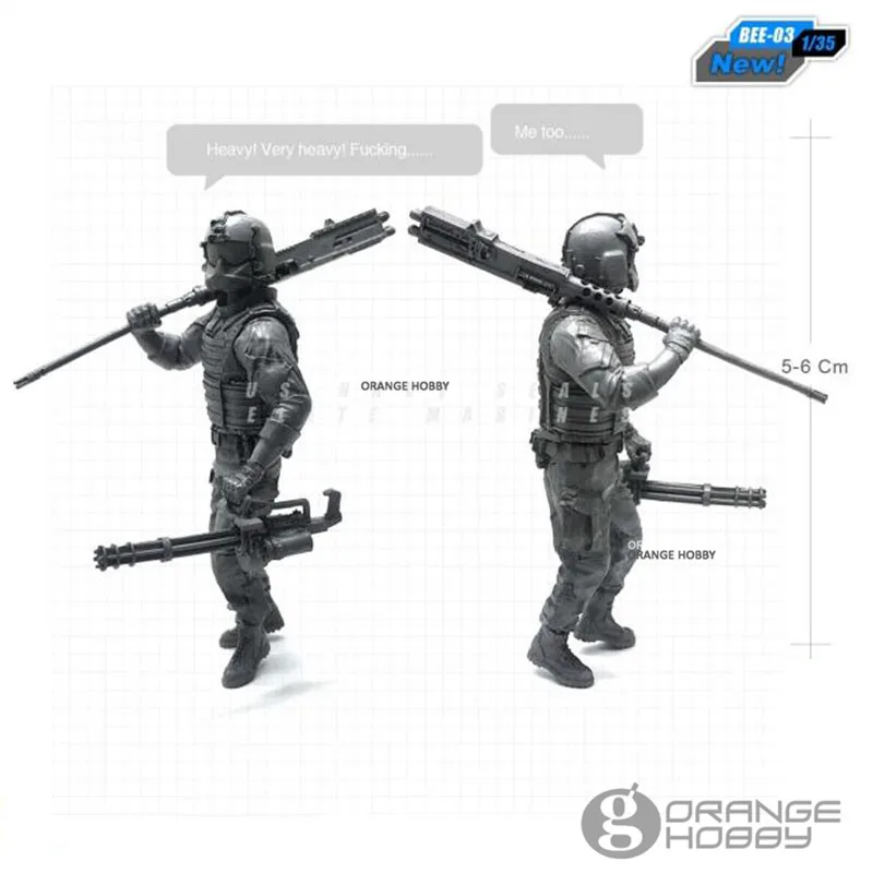 OHS YuFanModel 1/35 BEE-01-16 серия BEE Современная армейская сборка США Военные полимерные миниатюры Модели Строительные наборы oh