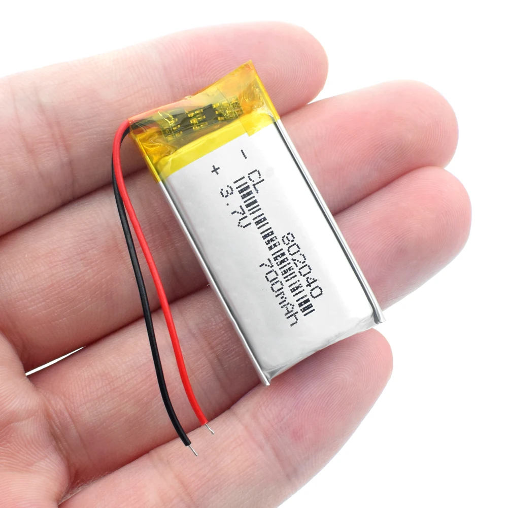 802040 полимерный аккумулятор 700 mah 3,7 V литий-ионный аккумулятор для умного дома dvr gps MP3 MP4 Bluetooth динамик ручка для чтения DIY