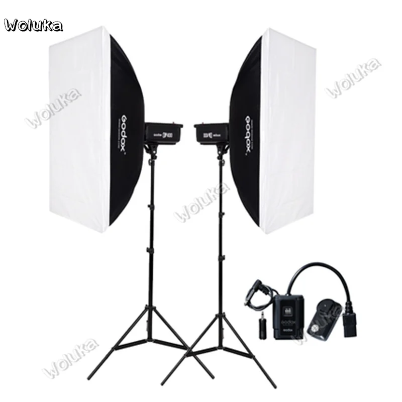Godox DP400w Studio Flash Photographic Lamp Two lamps set studio necessary soft photographic equipment CD50 T03 | Электроника