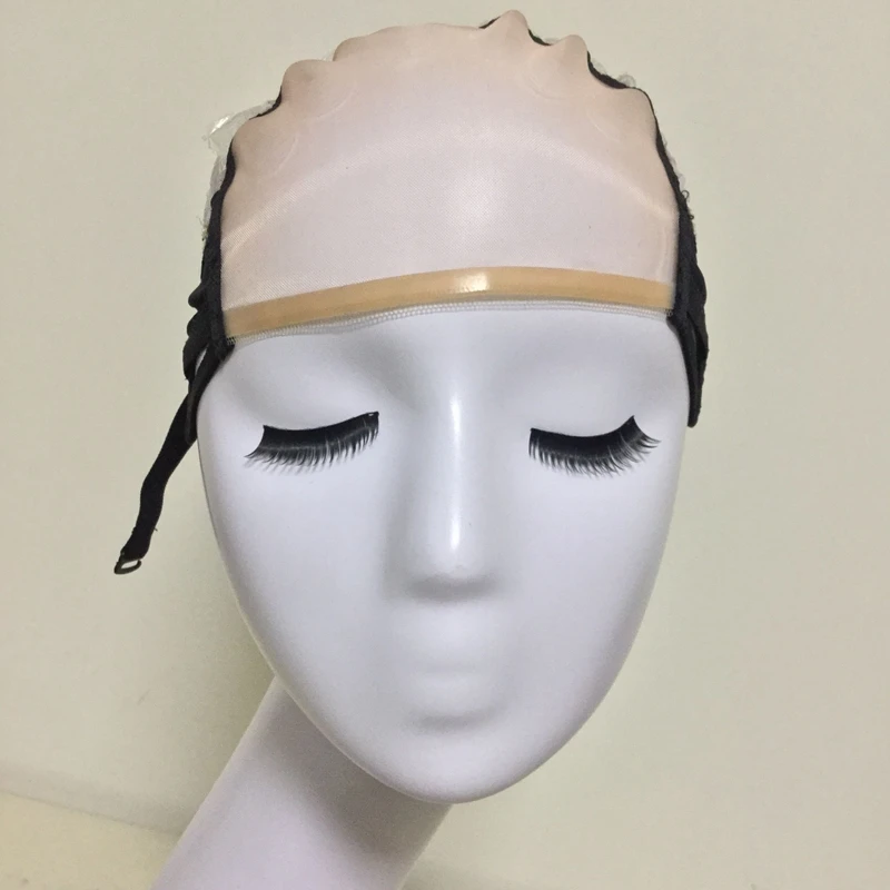 

Mesh Front Glueless Lace Wig Cap For Making Wigs With Adjustable Straps Weaving Caps For Women Hair & Hairnets Easycap 6021