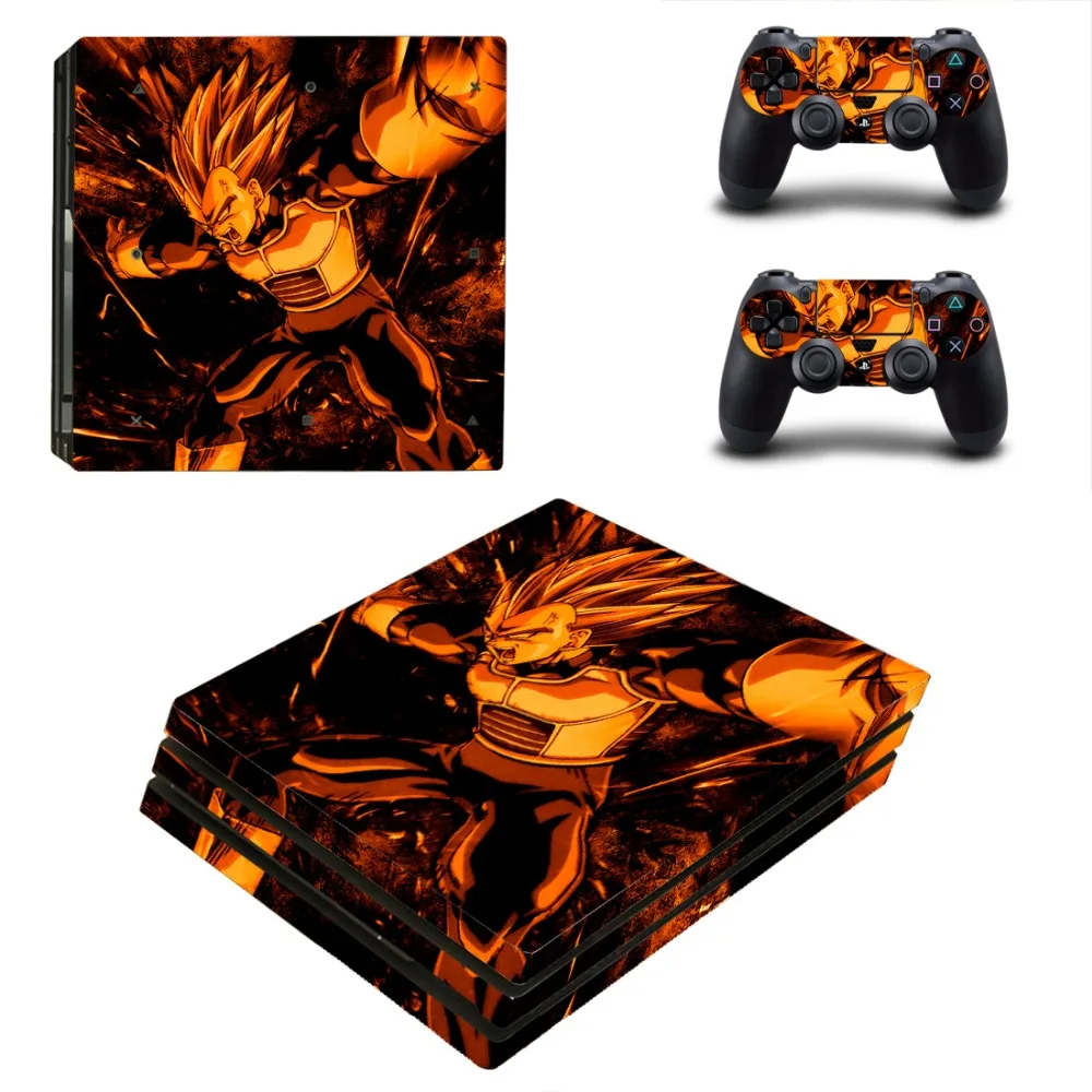 Аниме Dragon Ball и Super Goku PS4 Pro наклейка на кожу Виниловая для Playstation 4 консоль 2