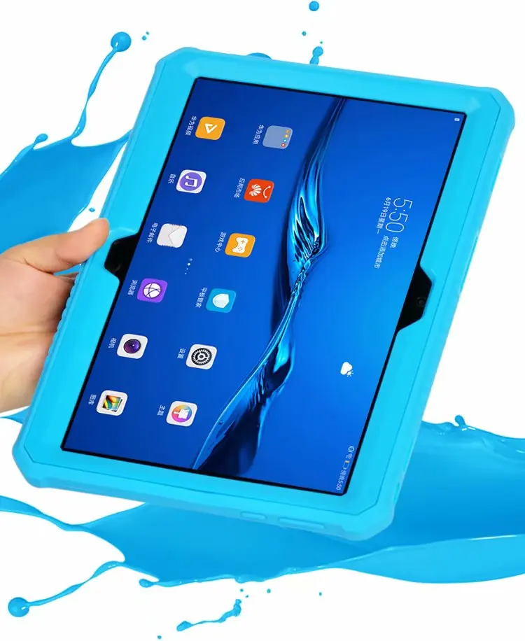 Сверхмощный армированный чехол для Huawei MediaPad T5 10 AGS2 W09/L09/L03/W19 1 дюйма силиконовый ПК