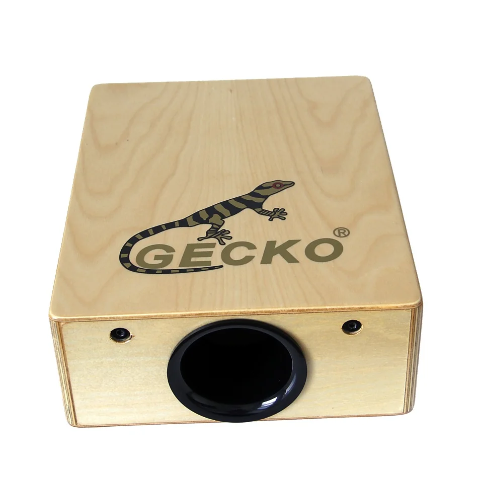 

GECKO C-68B Hand Percussion Cajon Box Drum with Drum Bag & Drum Strap