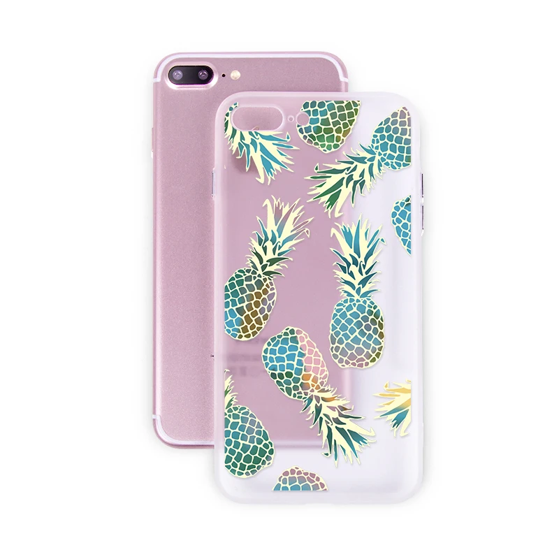 Youtime For iphone 6 6s phone Case pineapple cute Cover 3D Relief 7 Plus anti-knock high quality pc back cover |