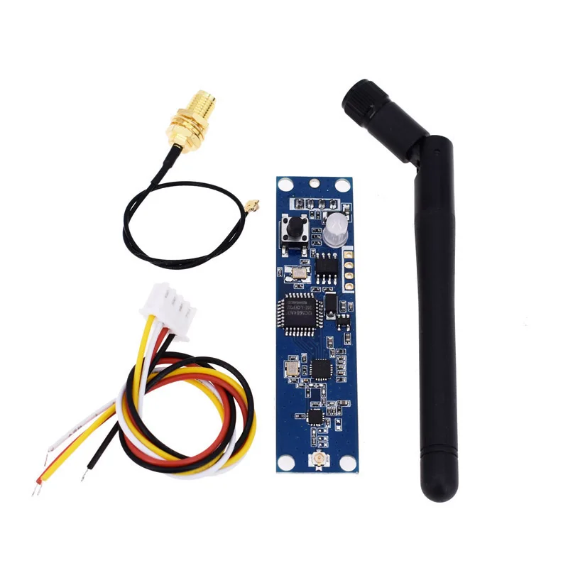 5В 2 4 ГГц DMX512 этап 2в1 беспроводной приемник и передатчик PCB модуль Плата с антенной