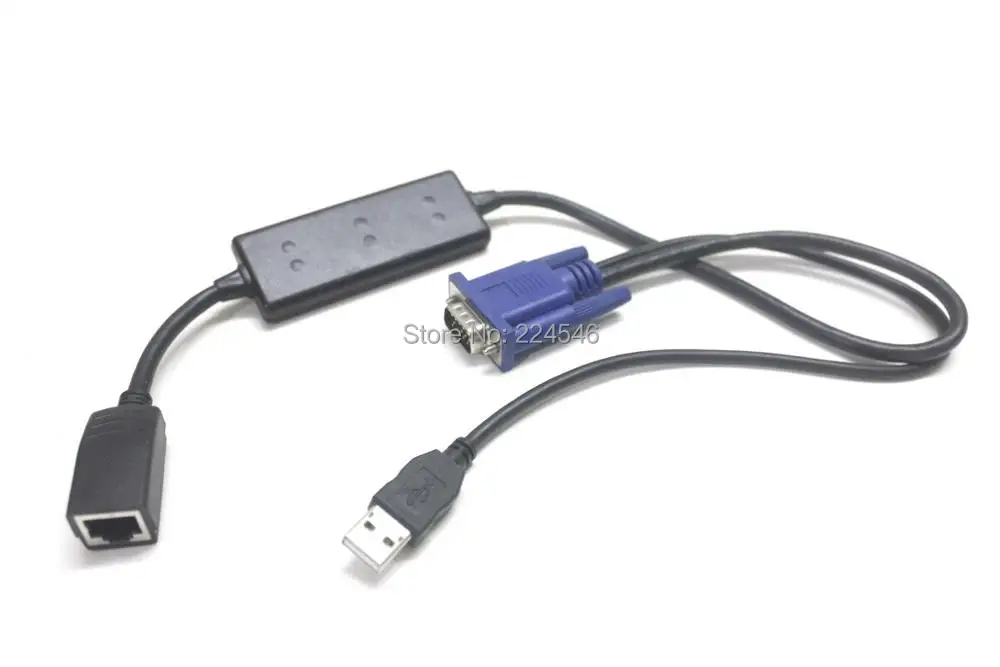 Подержанный DP/N OUF366 520-294-504 USB KVM POD-кабель для серверного KVM-интерфейса системы Dell