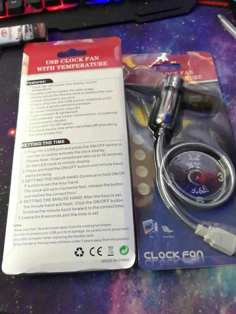 USB вентиляторы мини действительно время и температура дисплей креативный подарок крутой гаджет новейшие продукты Лето Прямая поставка