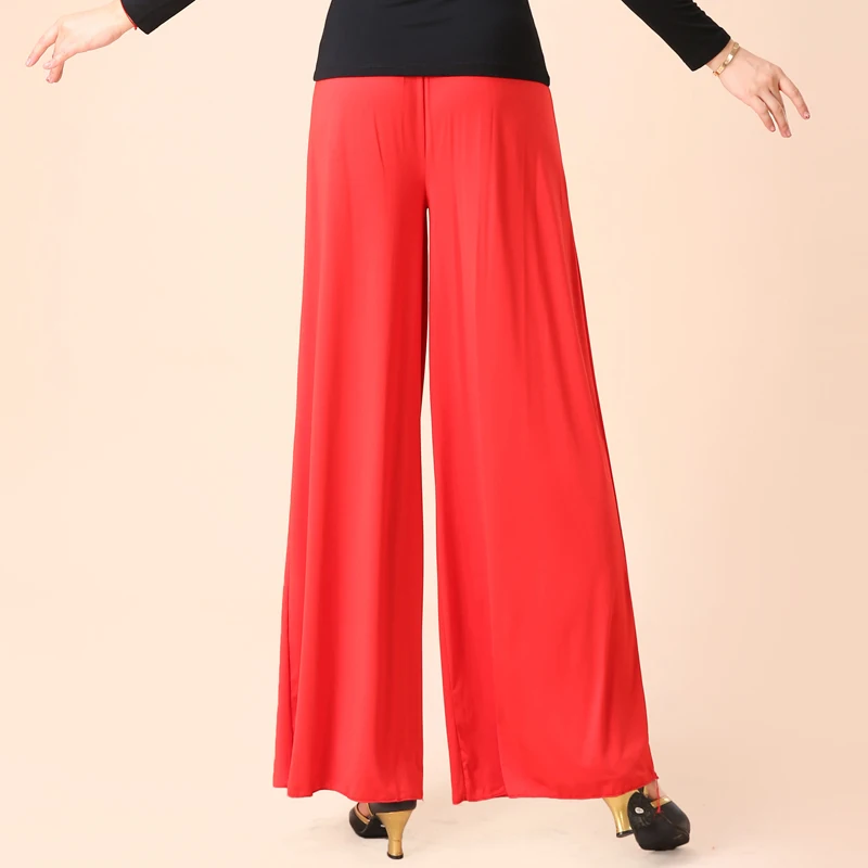 Женские брюки для латиноамериканских танцев черные бальных костюм ча-Румба