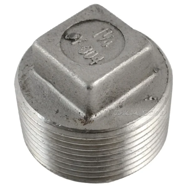 MEGAIRON BSPT 1 1/4 &quotDN32 нержавеющая сталь SS304 резьбовой штекер маллеируемая квадратная