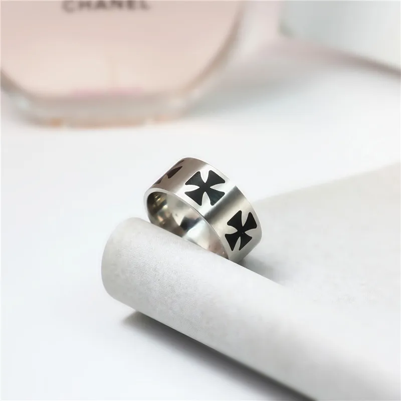 MANGOSKY 10 мм титана кольцо с крестом крест подвески литое титановое для мужчин и