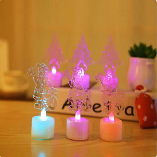 Электронная Рождественская елка ночник LED Романтичный подарок изменение