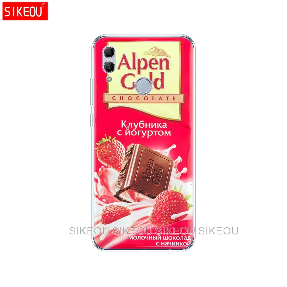 10916 Силиконовый чехол для телефона huawei honor 10 20 V20 V10 view для huawei honor 9 8 10 i 10 lite 7X 6c pro alenka bar chocolate - Цвет: 10916