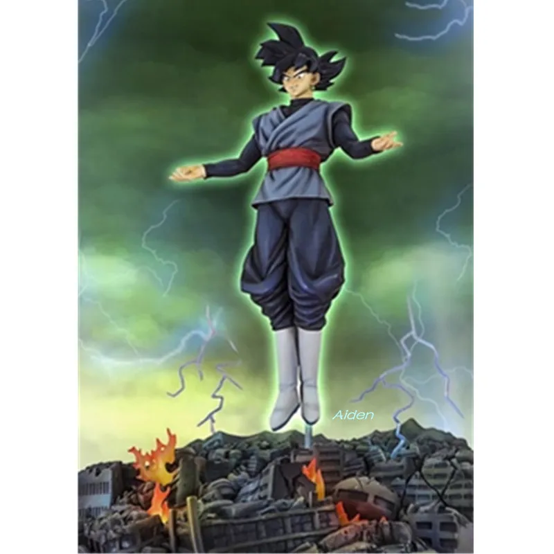 15 "Статуя Dragon Ball бюст Goku черный полноразмерный портрет Супер Saiyan GK фигурка
