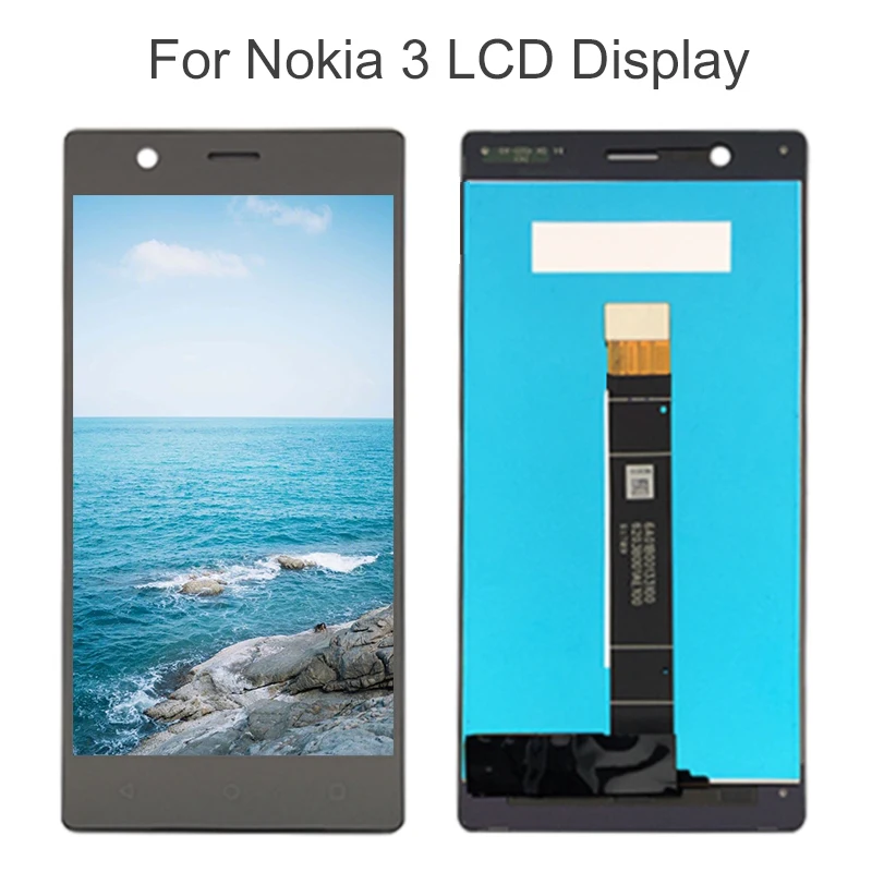 100% новый для NOKIA 3 TA 1032 ЖК дисплей кодирующий преобразователь сенсорного экрана в