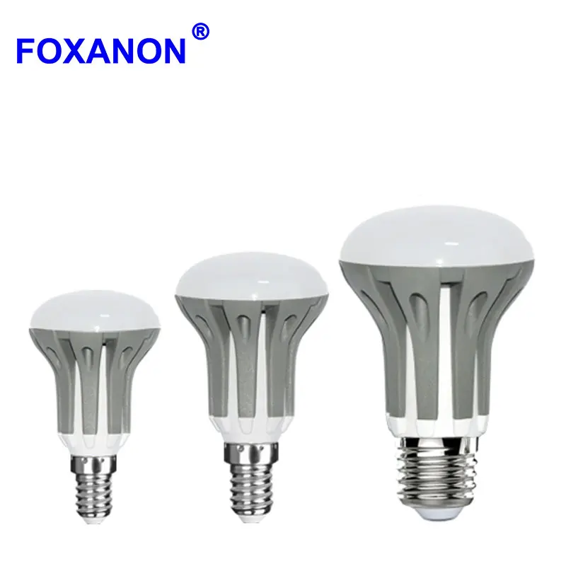 Foxanon затемнения светодиодный E27 E14 светильник 3 Вт 5 7 220V 110V лампы 2835 SMD Светильники