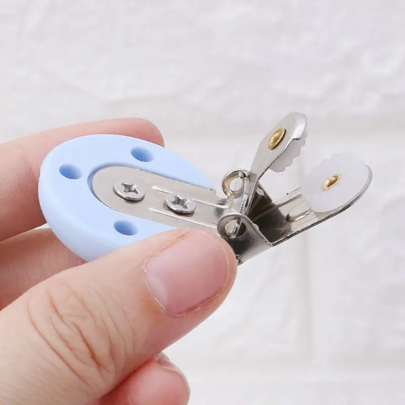 Детская пустышка на цепочке с прищепкой зажим силиконовая соска Прорезыватель