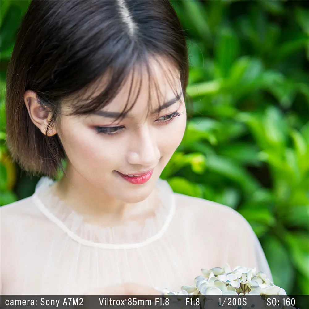 Viltrox 85 мм F1.8 ручной фокус портретный объектив, EXIF/контроль диафрагмы/анти-встряхивание для sony E Mount Full Frame camera A7 A7III A7RII