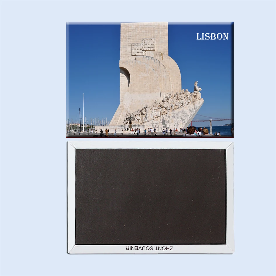 

Lisbon sailing monument sculpture stone navigator statue dour 22881 gifts for friends Travel fridge magnets