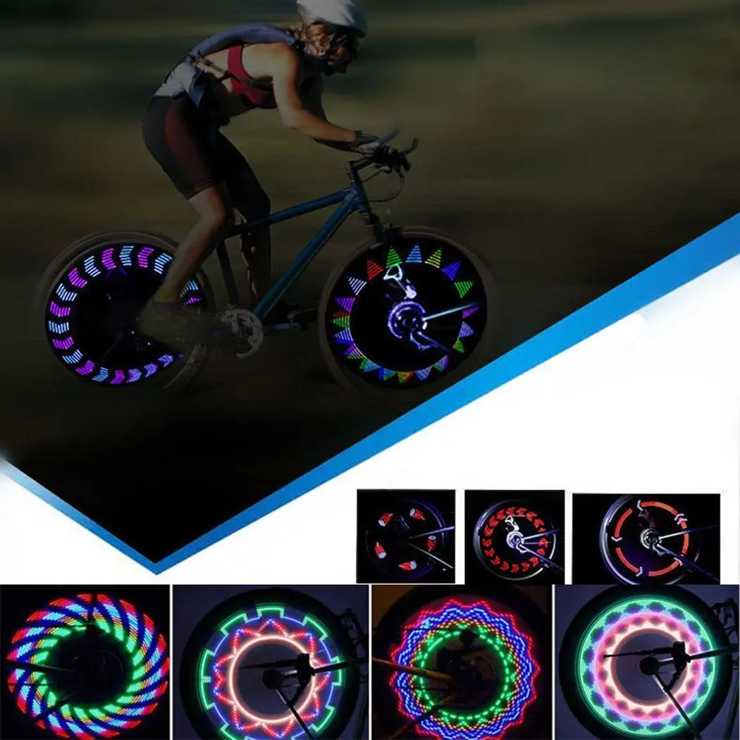 Светодиодный фонарь для велосипеда водонепроницаемый Предупреждение IPX5