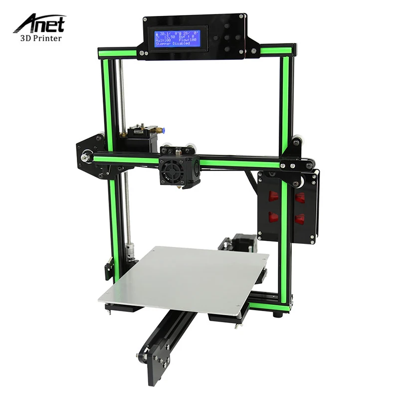 Набор 3D-принтеров Anet E2 легкая сборка Delta impresora 3d Reprap i3 набор для самостоятельной