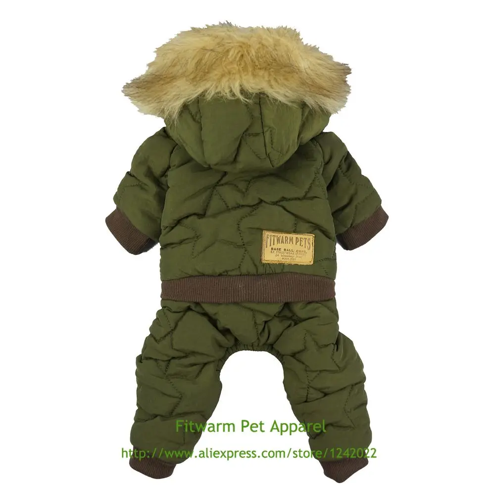 Fitwarm водонепроницаемая одежда для домашних животных собак ветрозащитные куртки