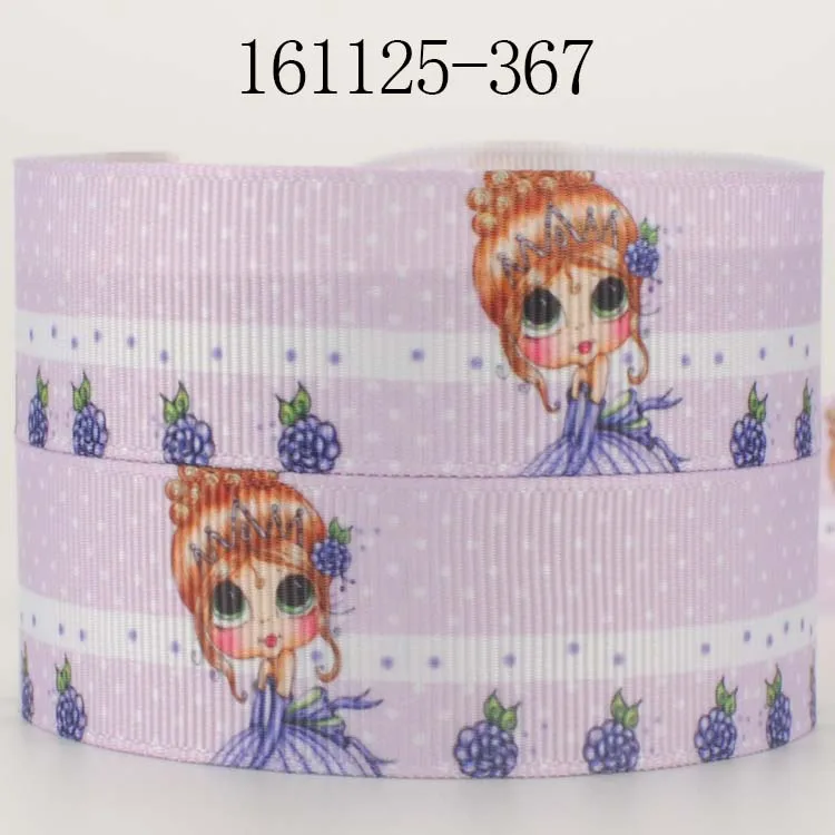 10 ярдов разные размеры девочка мультфильм лента с принцессами напечатанные